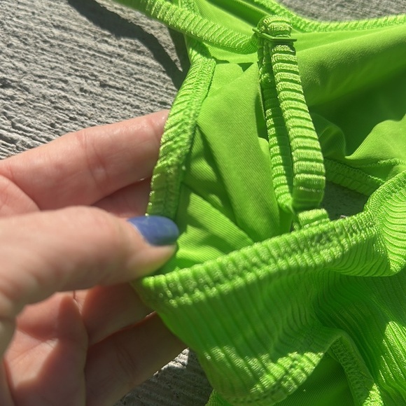 Aerie Shine Rib Voop Cheeky One Piece Swimsuit
 NWT - Picture 7 of 7